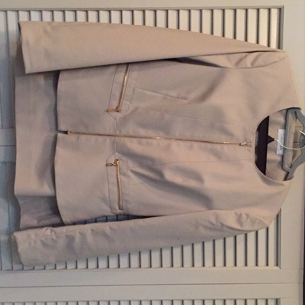 Calvin Klein skirt suit